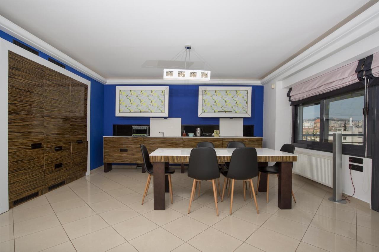 Spacious Modern Apartments With Great Rooftop View 雅典 外观 照片