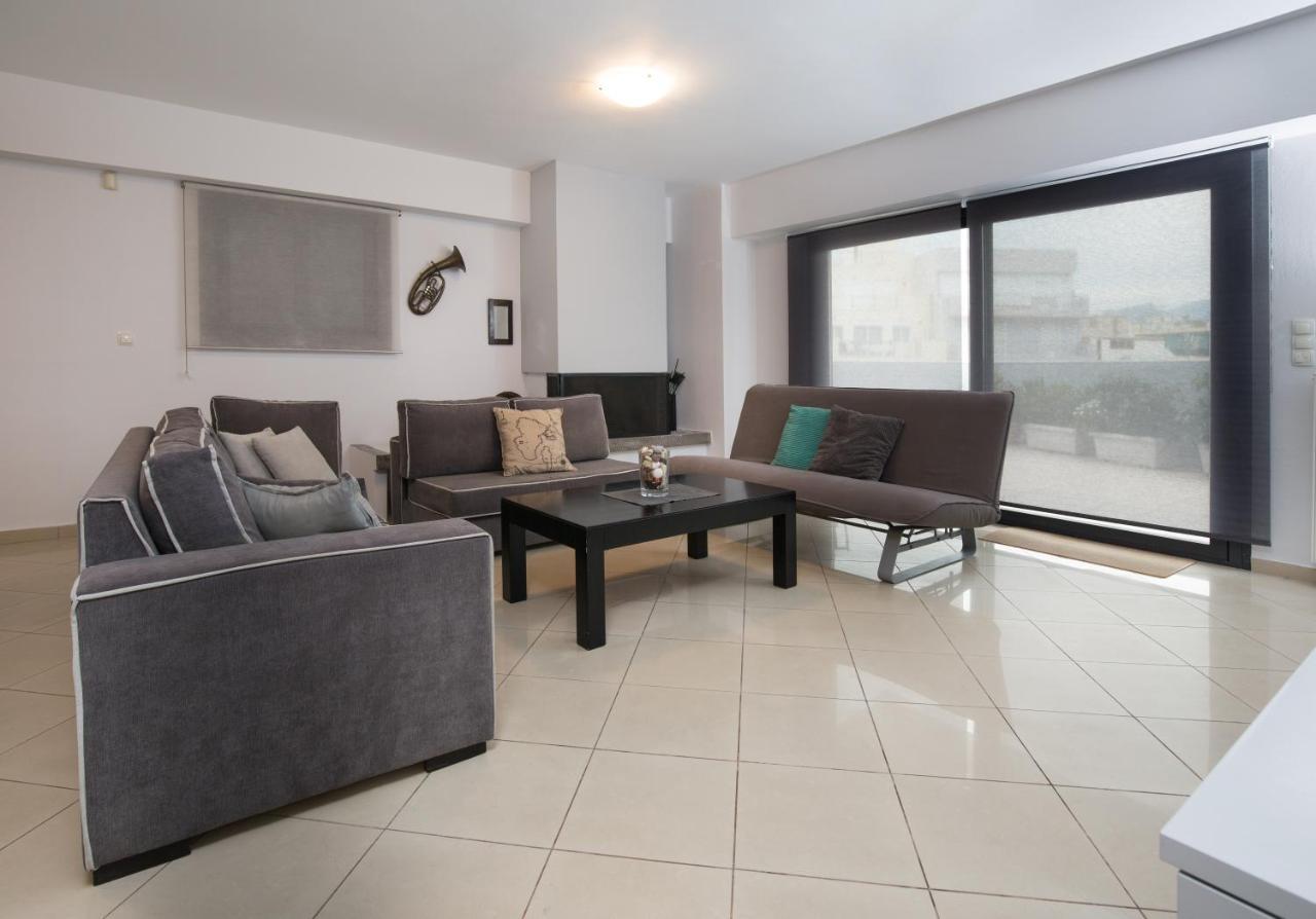 Spacious Modern Apartments With Great Rooftop View 雅典 外观 照片